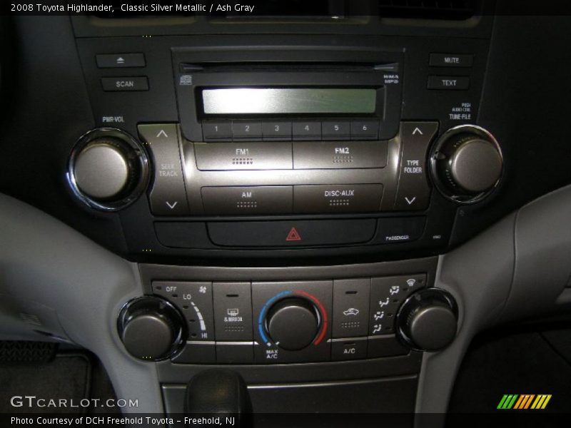 Classic Silver Metallic / Ash Gray 2008 Toyota Highlander
