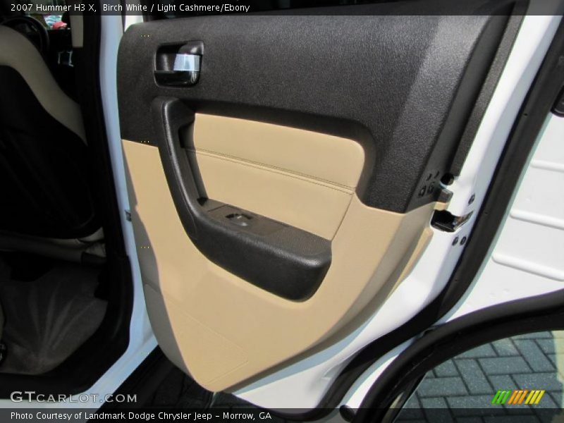 Birch White / Light Cashmere/Ebony 2007 Hummer H3 X