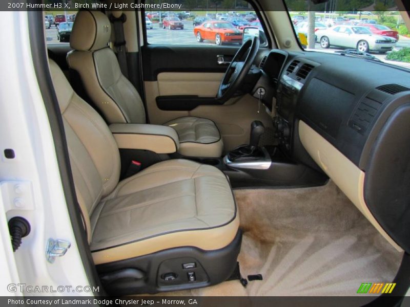 Birch White / Light Cashmere/Ebony 2007 Hummer H3 X