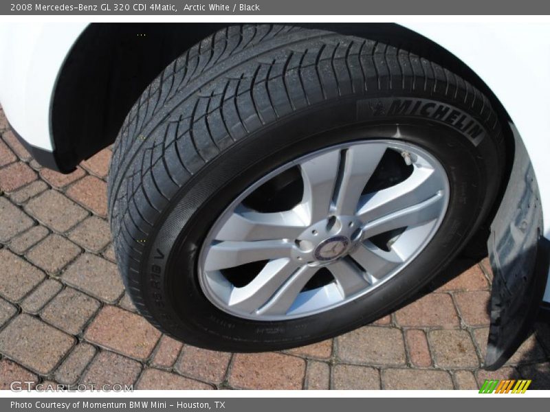 Arctic White / Black 2008 Mercedes-Benz GL 320 CDI 4Matic