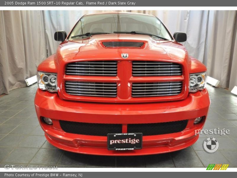 Flame Red / Dark Slate Gray 2005 Dodge Ram 1500 SRT-10 Regular Cab