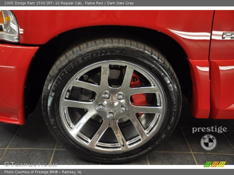 Flame Red / Dark Slate Gray 2005 Dodge Ram 1500 SRT-10 Regular Cab