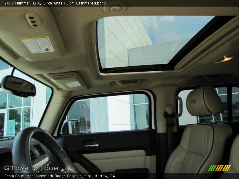 Birch White / Light Cashmere/Ebony 2007 Hummer H3 X