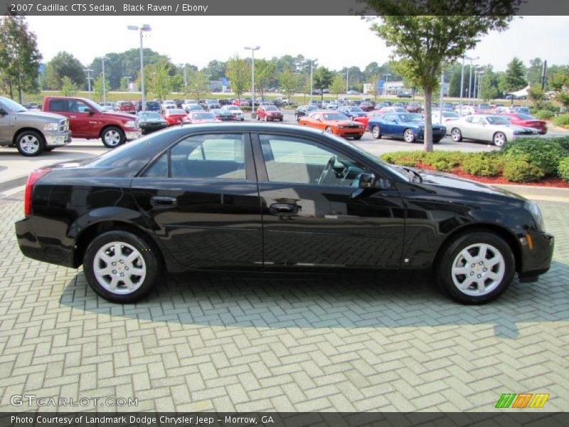 Black Raven / Ebony 2007 Cadillac CTS Sedan