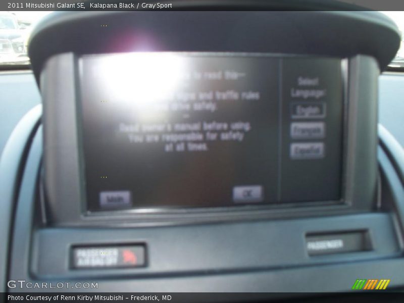 Kalapana Black / Gray Sport 2011 Mitsubishi Galant SE