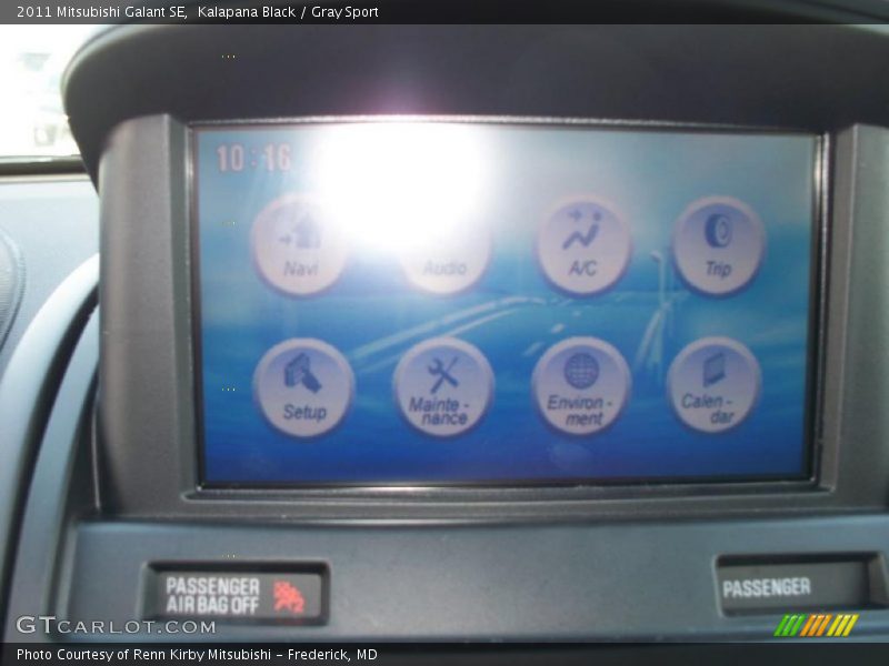 Kalapana Black / Gray Sport 2011 Mitsubishi Galant SE
