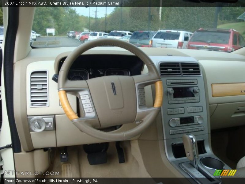 Creme Brulee Metallic / Medium Camel 2007 Lincoln MKX AWD