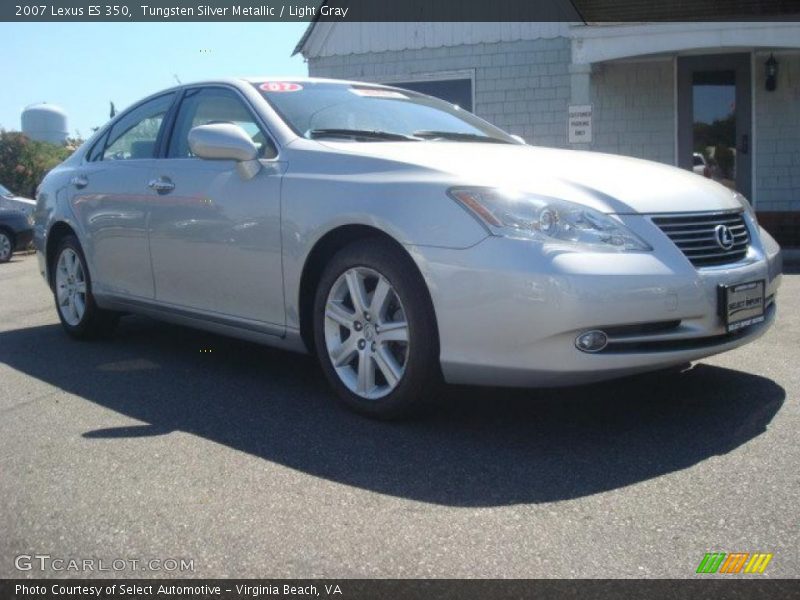 Tungsten Silver Metallic / Light Gray 2007 Lexus ES 350