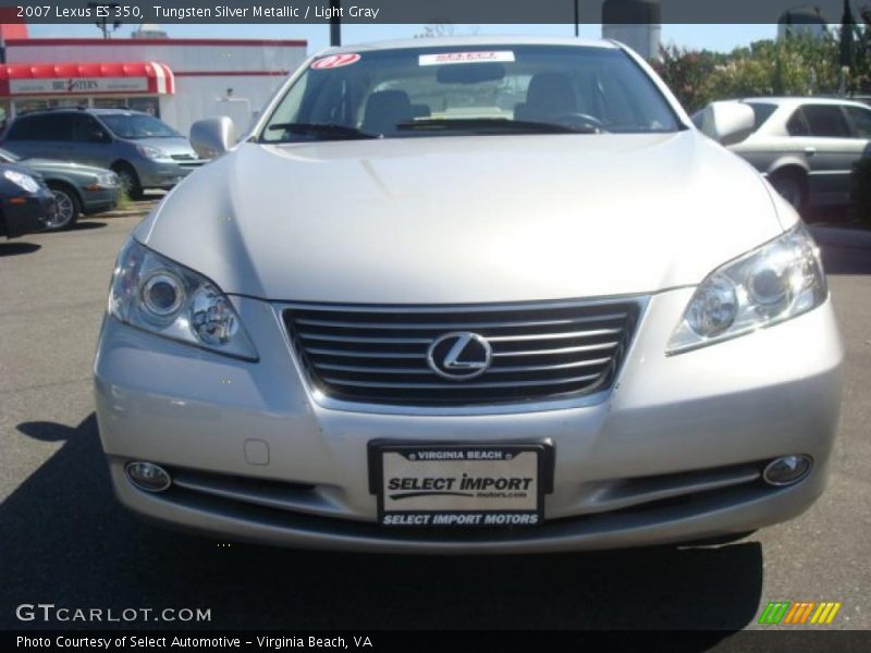 Tungsten Silver Metallic / Light Gray 2007 Lexus ES 350