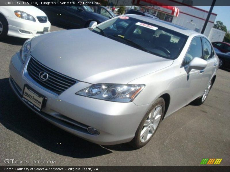 Tungsten Silver Metallic / Light Gray 2007 Lexus ES 350