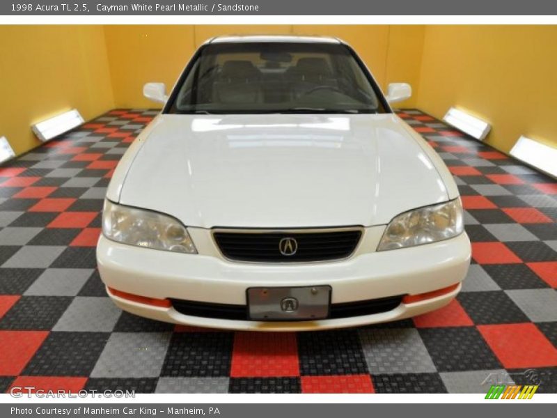 Cayman White Pearl Metallic / Sandstone 1998 Acura TL 2.5