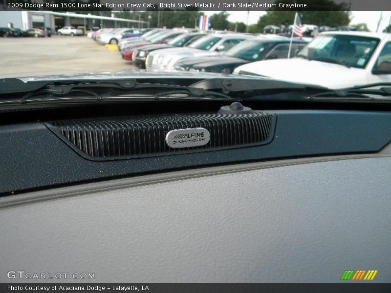Bright Silver Metallic / Dark Slate/Medium Graystone 2009 Dodge Ram 1500 Lone Star Edition Crew Cab
