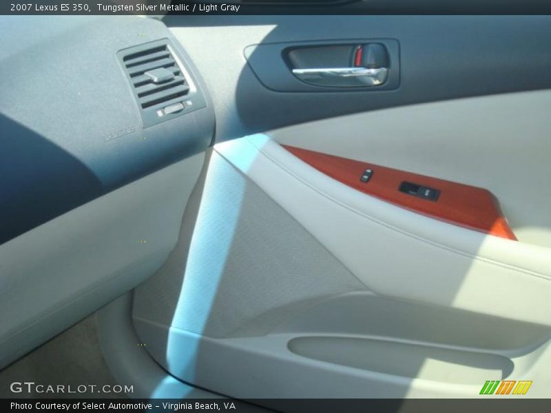 Tungsten Silver Metallic / Light Gray 2007 Lexus ES 350