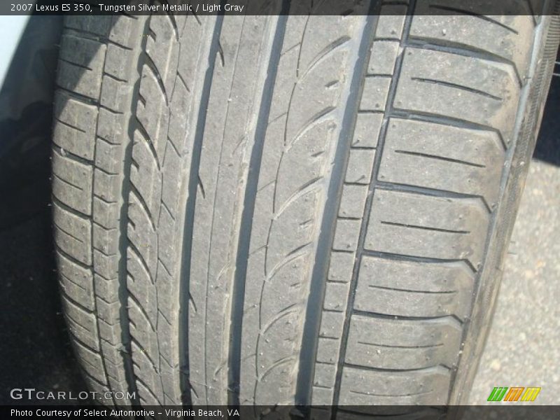 Tungsten Silver Metallic / Light Gray 2007 Lexus ES 350