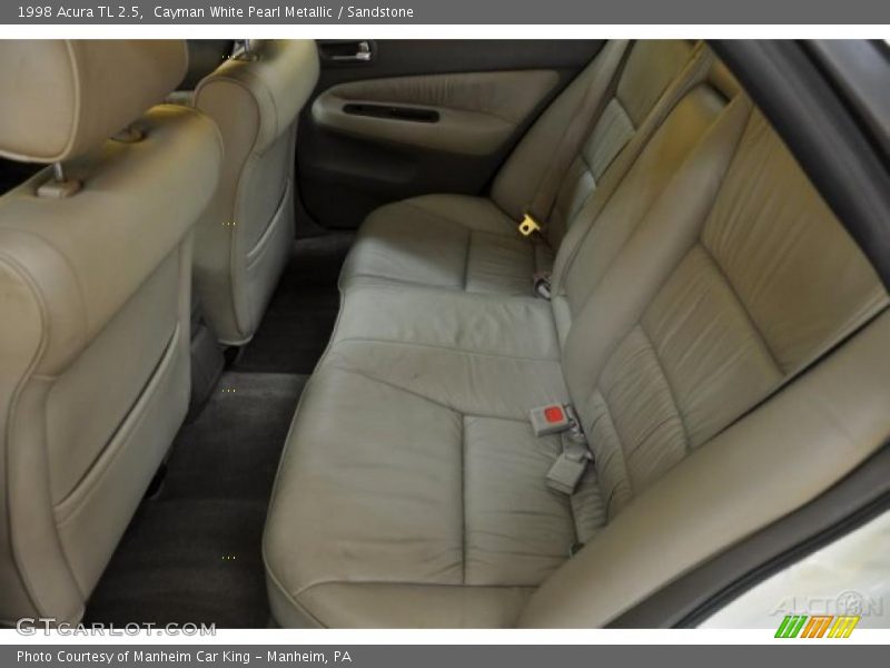 Cayman White Pearl Metallic / Sandstone 1998 Acura TL 2.5