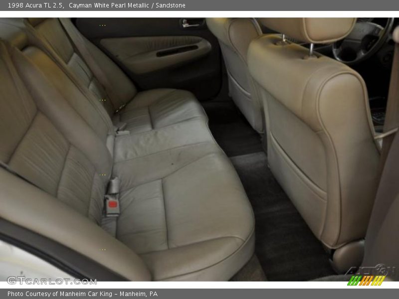 Cayman White Pearl Metallic / Sandstone 1998 Acura TL 2.5