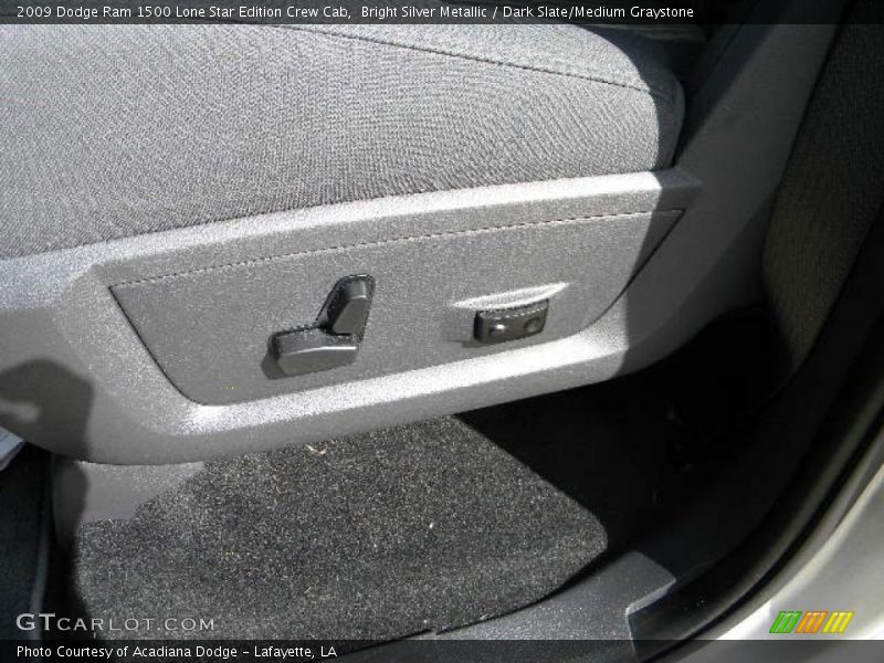 Bright Silver Metallic / Dark Slate/Medium Graystone 2009 Dodge Ram 1500 Lone Star Edition Crew Cab