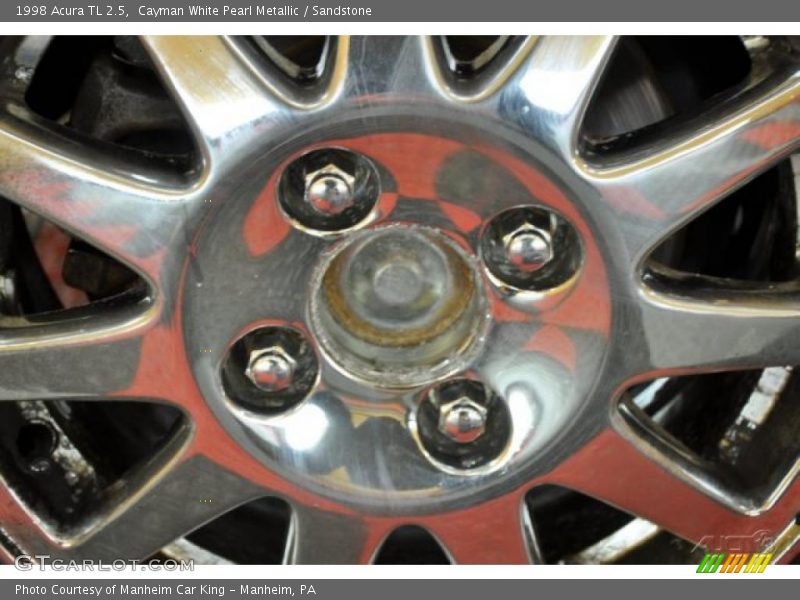 Cayman White Pearl Metallic / Sandstone 1998 Acura TL 2.5