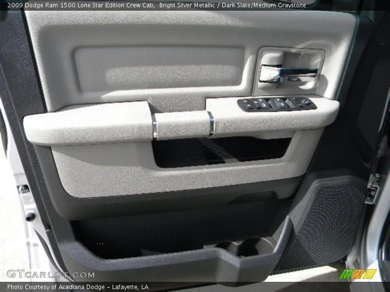 Bright Silver Metallic / Dark Slate/Medium Graystone 2009 Dodge Ram 1500 Lone Star Edition Crew Cab