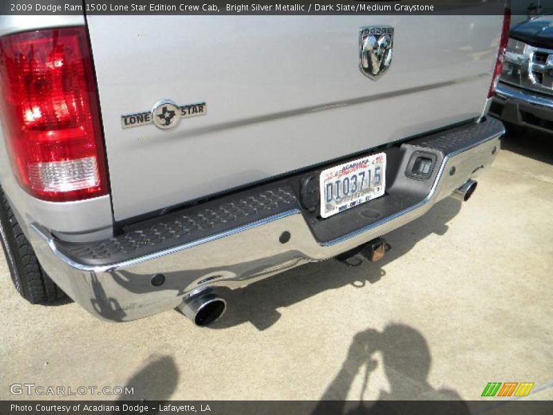 Bright Silver Metallic / Dark Slate/Medium Graystone 2009 Dodge Ram 1500 Lone Star Edition Crew Cab