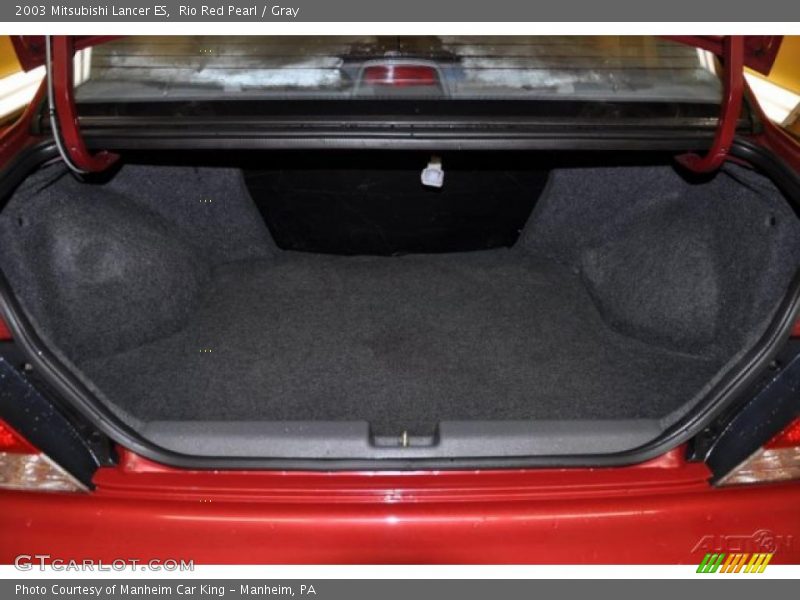 Rio Red Pearl / Gray 2003 Mitsubishi Lancer ES