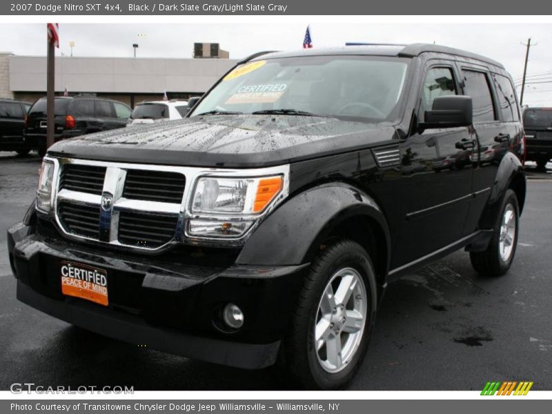 Black / Dark Slate Gray/Light Slate Gray 2007 Dodge Nitro SXT 4x4