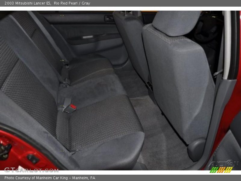 Rio Red Pearl / Gray 2003 Mitsubishi Lancer ES