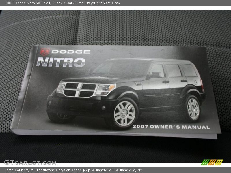 Black / Dark Slate Gray/Light Slate Gray 2007 Dodge Nitro SXT 4x4