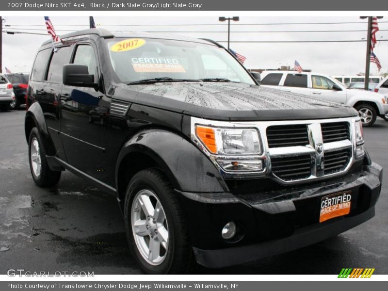 Black / Dark Slate Gray/Light Slate Gray 2007 Dodge Nitro SXT 4x4