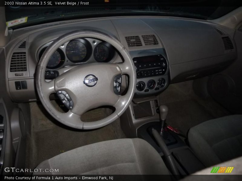 Velvet Beige / Frost 2003 Nissan Altima 3.5 SE
