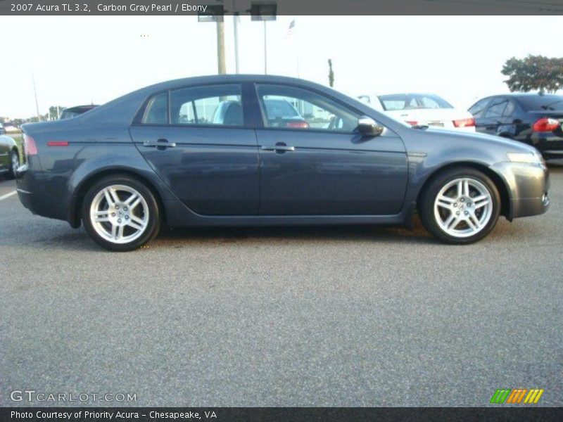 Carbon Gray Pearl / Ebony 2007 Acura TL 3.2