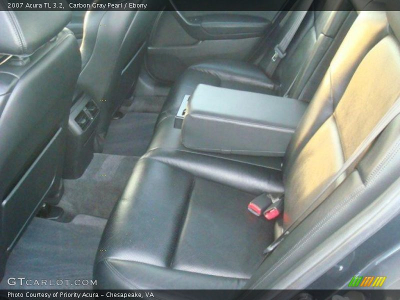 Carbon Gray Pearl / Ebony 2007 Acura TL 3.2