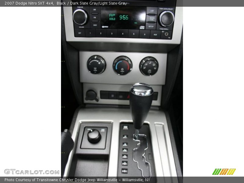 Black / Dark Slate Gray/Light Slate Gray 2007 Dodge Nitro SXT 4x4