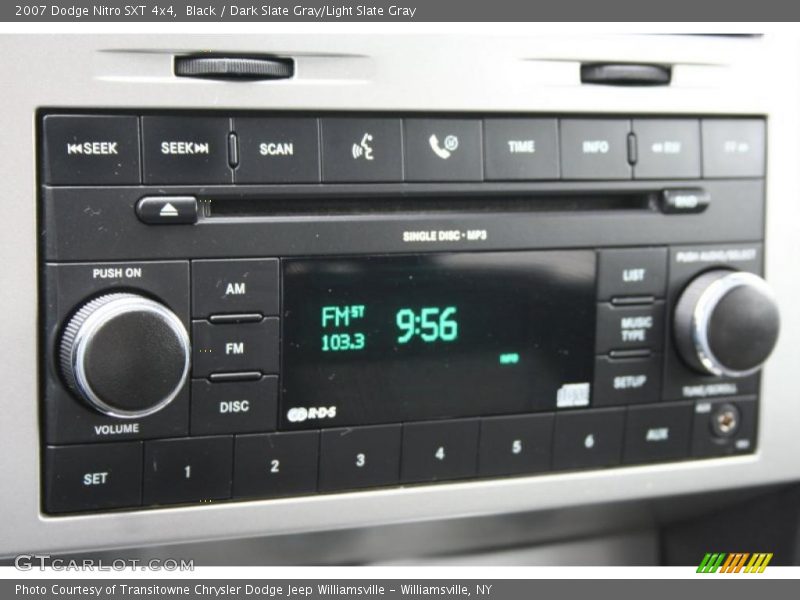 Black / Dark Slate Gray/Light Slate Gray 2007 Dodge Nitro SXT 4x4