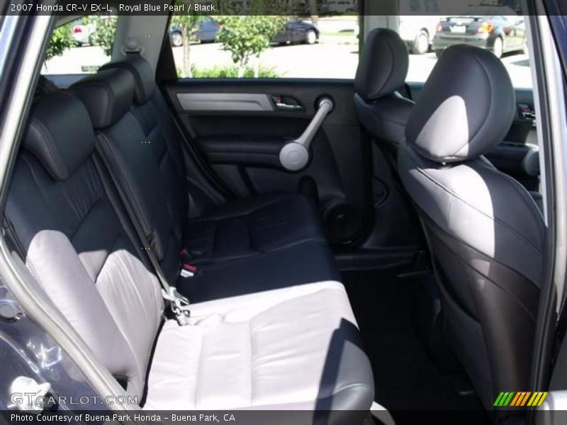 Royal Blue Pearl / Black 2007 Honda CR-V EX-L