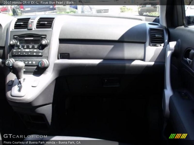 Royal Blue Pearl / Black 2007 Honda CR-V EX-L