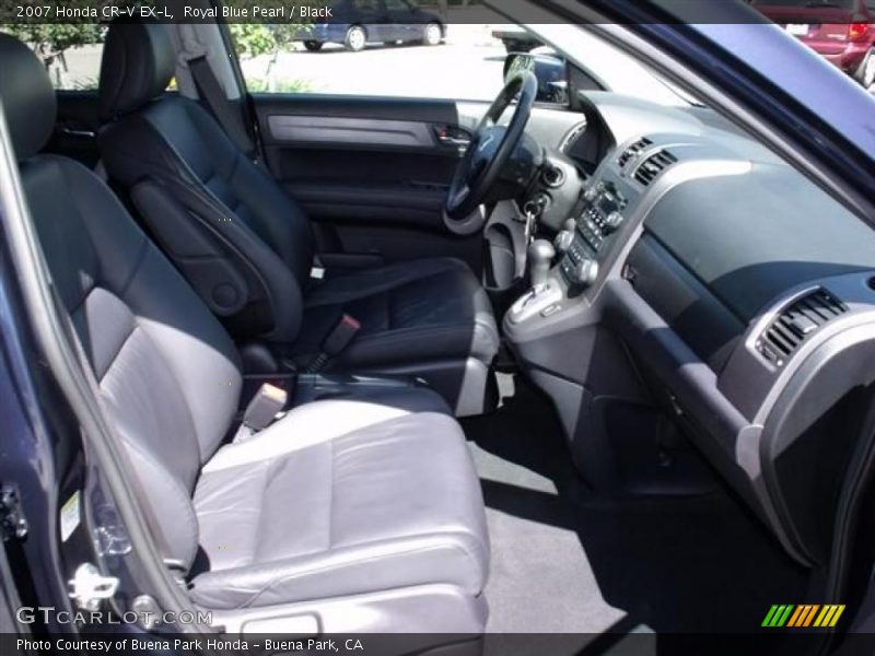 Royal Blue Pearl / Black 2007 Honda CR-V EX-L