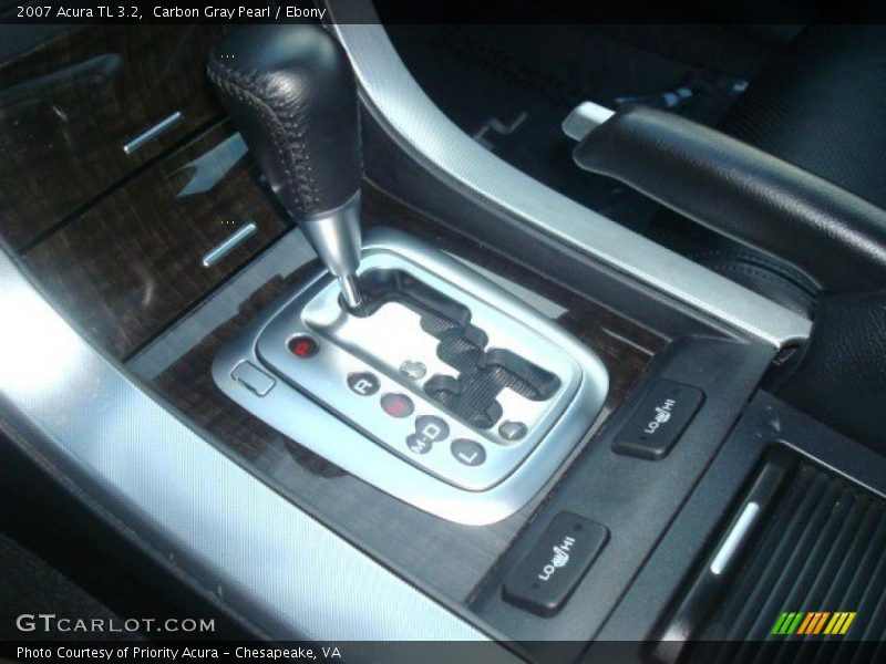 Carbon Gray Pearl / Ebony 2007 Acura TL 3.2