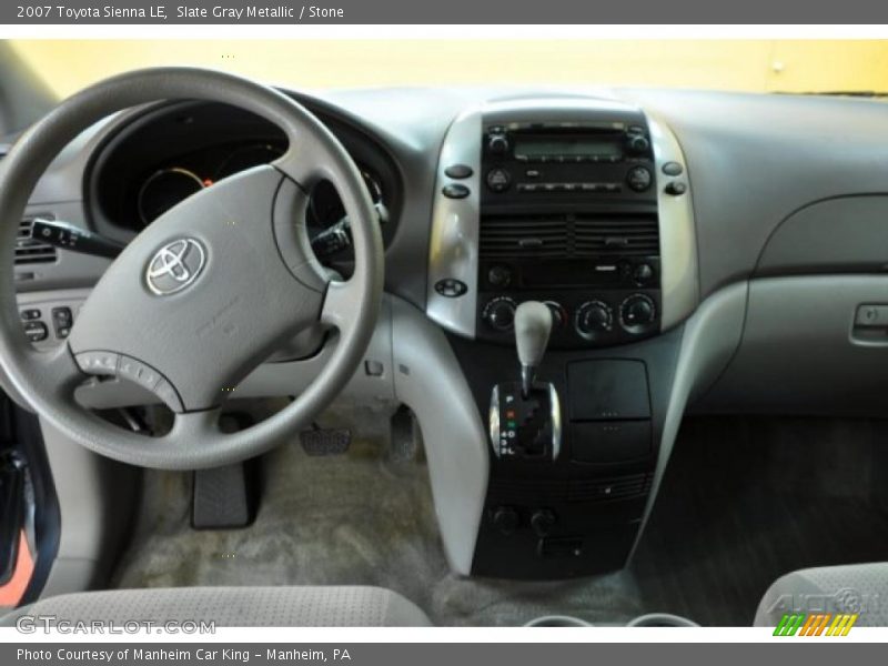 Slate Gray Metallic / Stone 2007 Toyota Sienna LE
