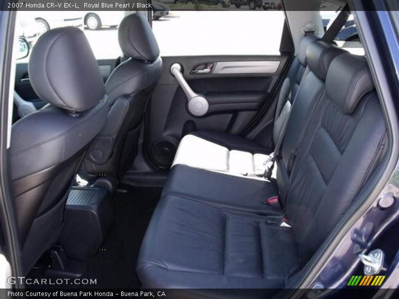 Royal Blue Pearl / Black 2007 Honda CR-V EX-L
