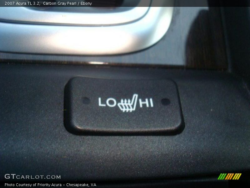 Carbon Gray Pearl / Ebony 2007 Acura TL 3.2