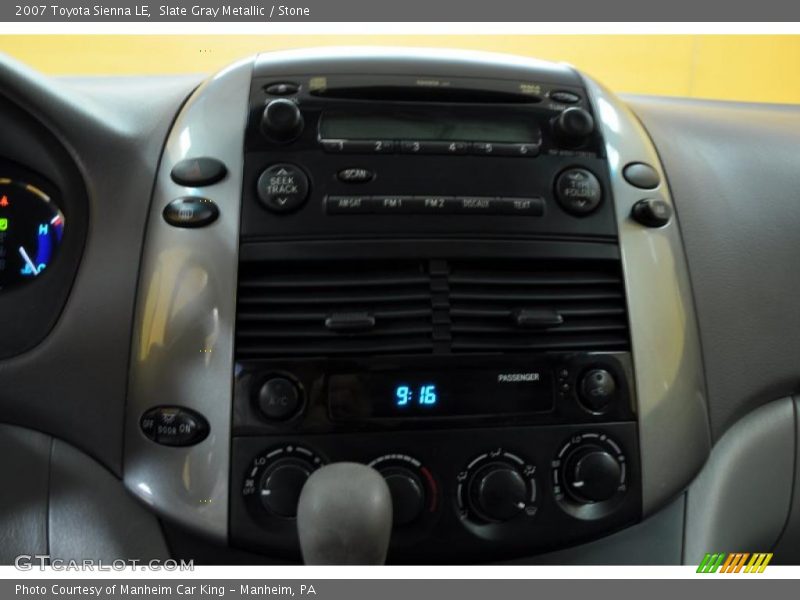 Slate Gray Metallic / Stone 2007 Toyota Sienna LE