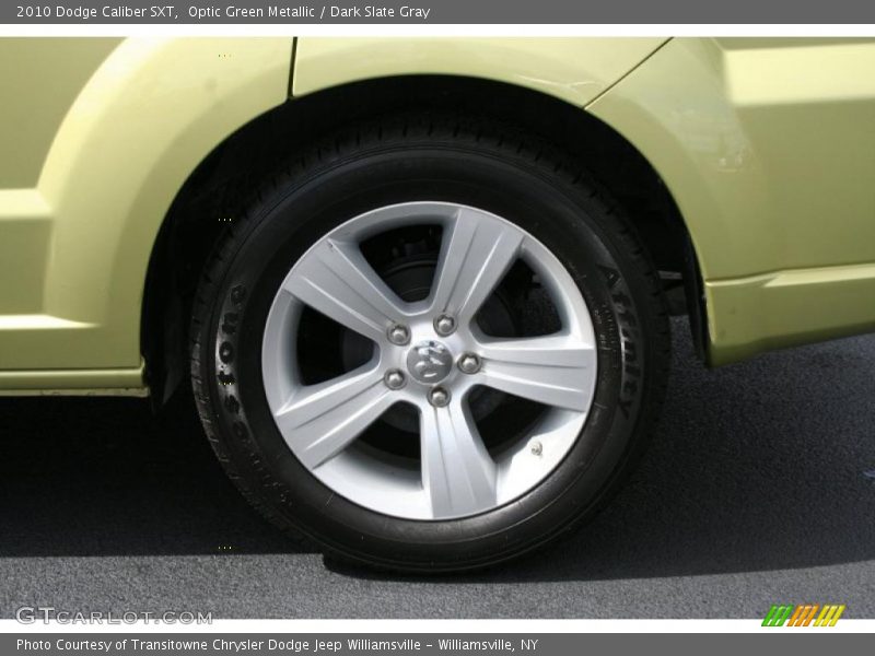 Optic Green Metallic / Dark Slate Gray 2010 Dodge Caliber SXT