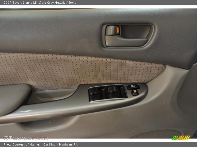 Slate Gray Metallic / Stone 2007 Toyota Sienna LE