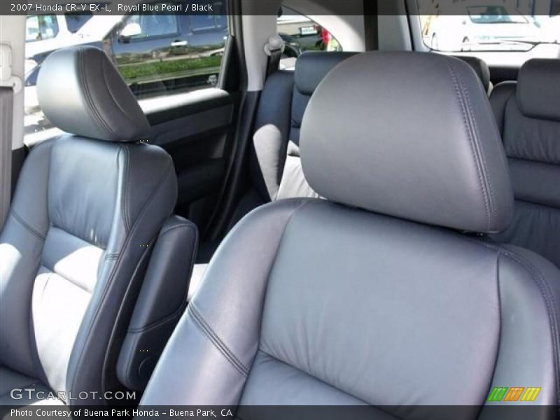 Royal Blue Pearl / Black 2007 Honda CR-V EX-L