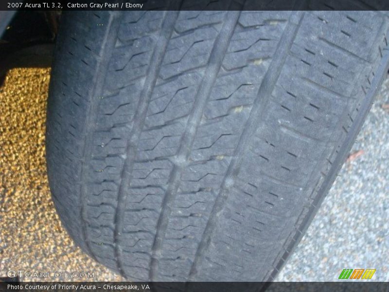 Carbon Gray Pearl / Ebony 2007 Acura TL 3.2