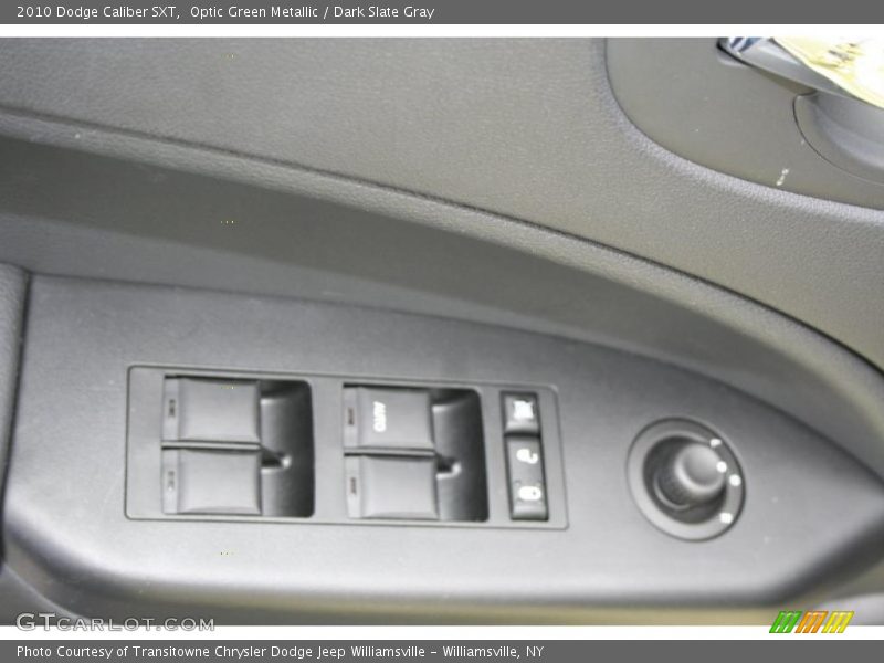 Optic Green Metallic / Dark Slate Gray 2010 Dodge Caliber SXT