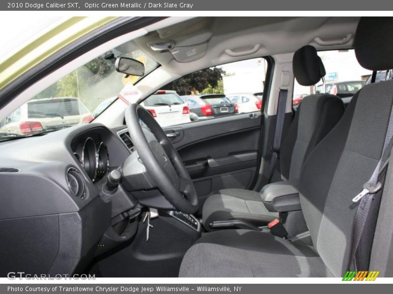 Optic Green Metallic / Dark Slate Gray 2010 Dodge Caliber SXT
