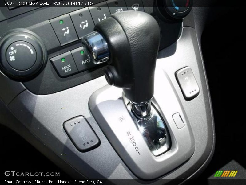 Royal Blue Pearl / Black 2007 Honda CR-V EX-L