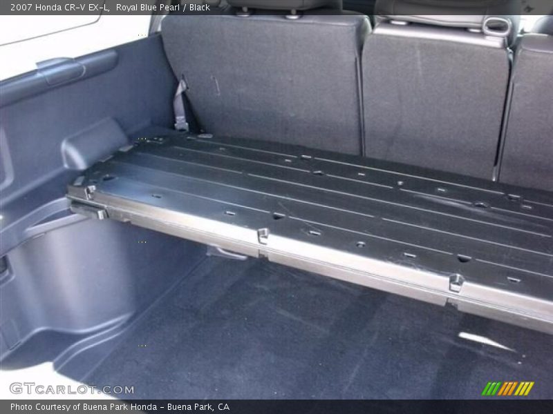 Royal Blue Pearl / Black 2007 Honda CR-V EX-L